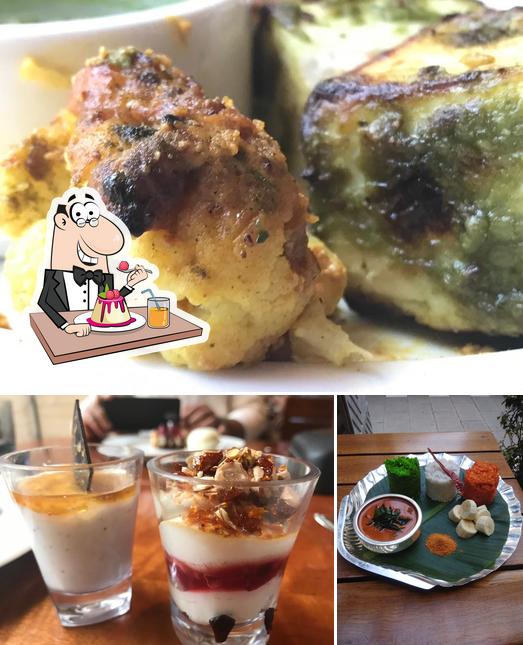 Cafe offers a range of sweet dishes