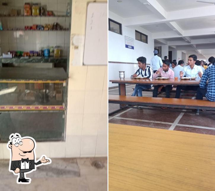 The interior of Aravali canteen