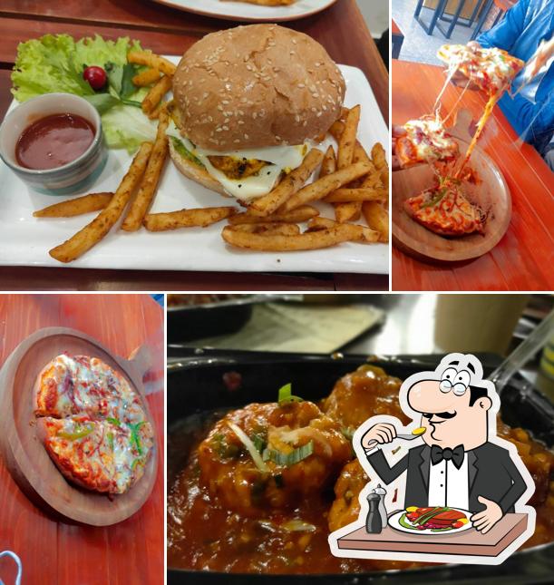 Food at Fresh n Fusion Cafe