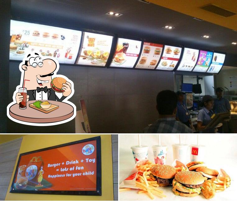 Treat yourself to a burger at McDonald's