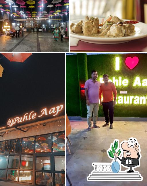 The exterior of Pehle Aap Restaurant