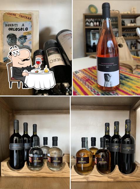 È gradevole godersi un bicchiere di vino a Enoteca Orgolesa