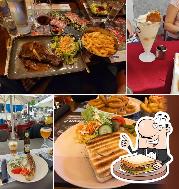 Sandwichs au fromage grillé à Le Copenhagen