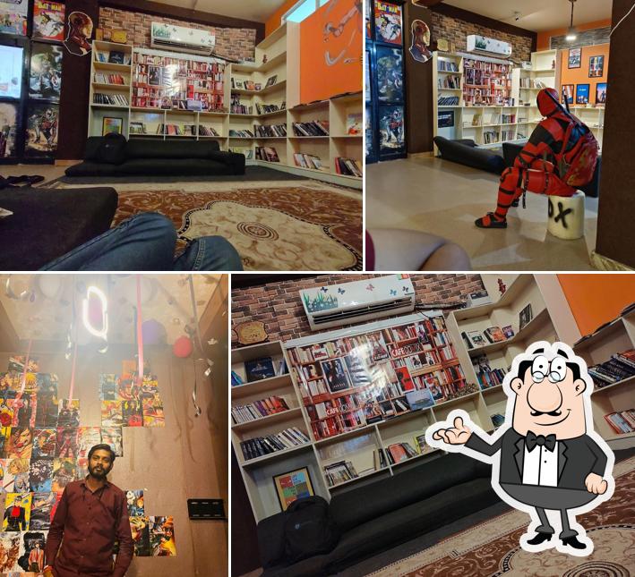 Check out how CAFE COMIX looks inside