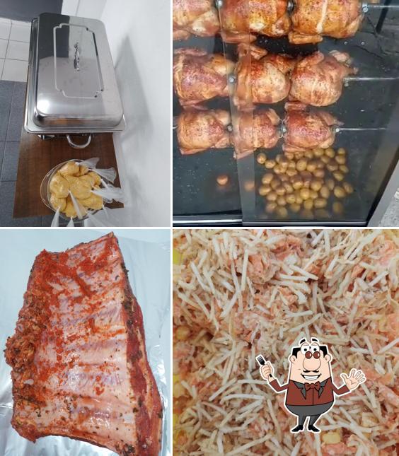 Platos en Frango do Rei #frango assado