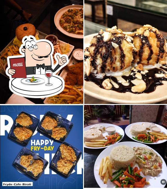 Meals at Fryde Cafe, Birati