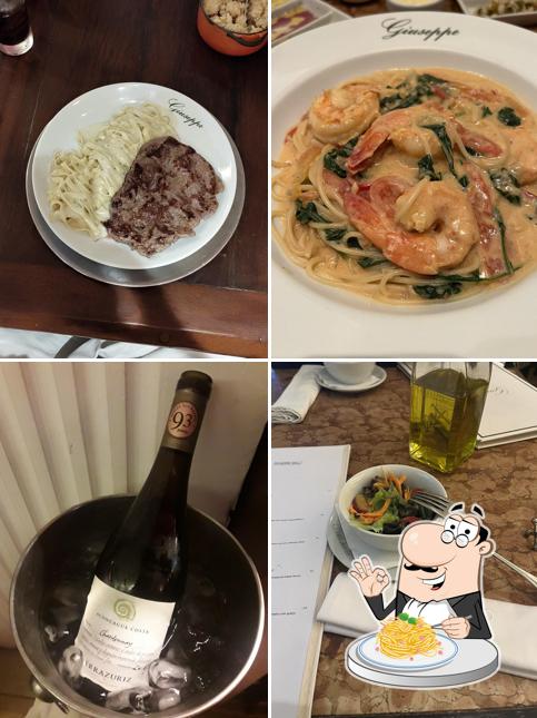 Espaguete carbonara em Giuseppe Italiano
