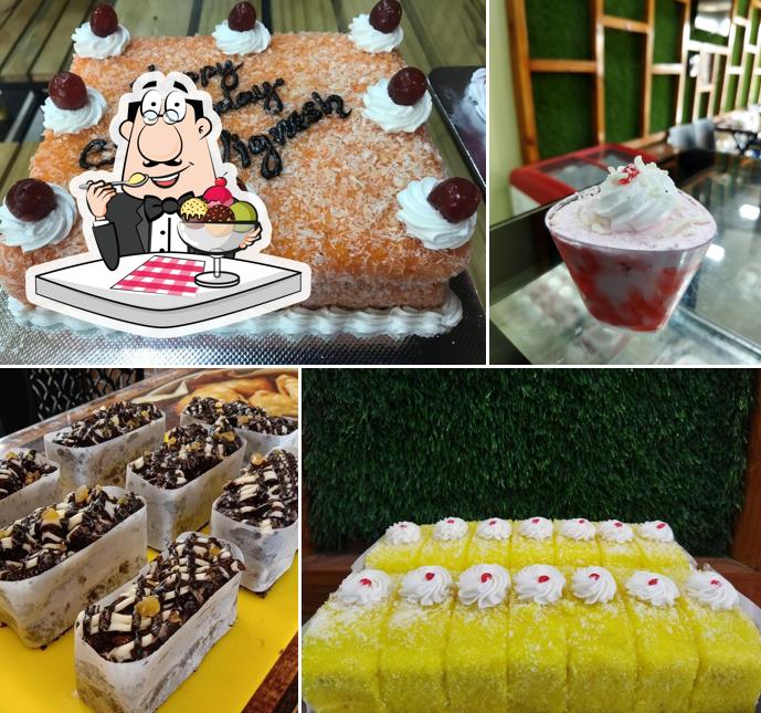 Enjoy one of the desserts