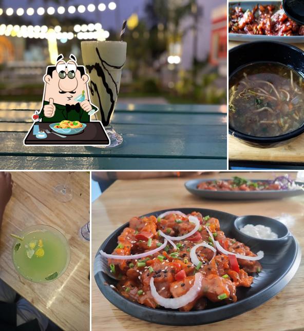 Meals at Rail Resto cafe