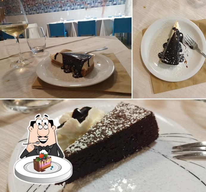 Torta al cioccolato al Ristorante Aquarius