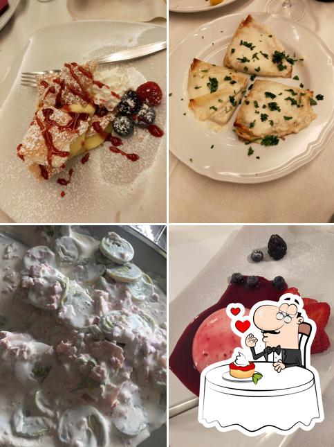 Ristorante Pizzeria Da Battista serve un'ampia gamma di dessert