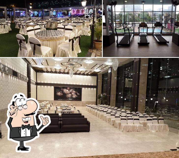 The interior of Virat Ambe Sports Club