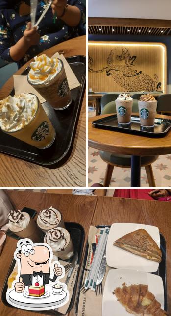Starbucks provides a number of sweet dishes