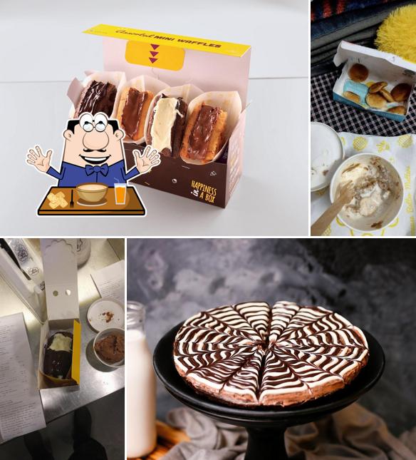 Clam chowder at The Belgian Waffle Co