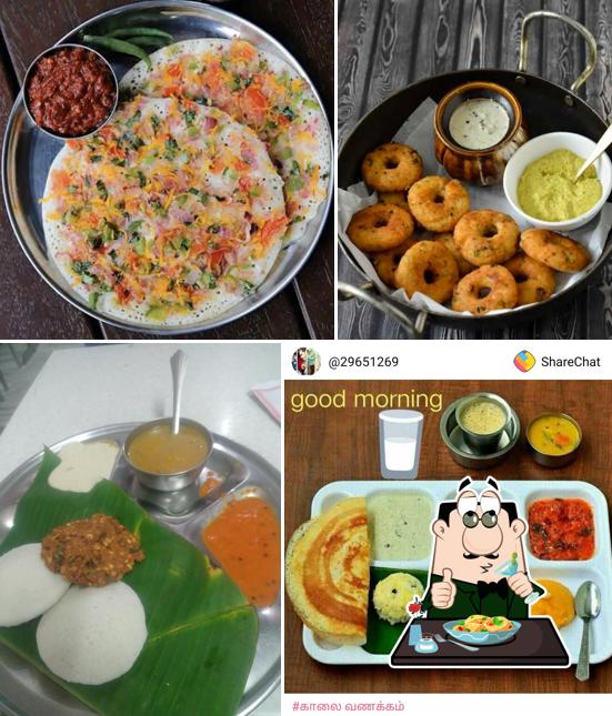 Food at south Indian fast food