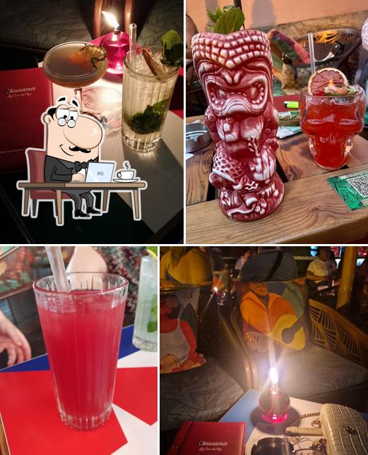 Gli interni di Havana Rovinj Cocktail Bar