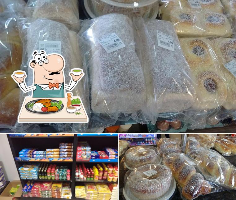 Platos en Padaria da Cris