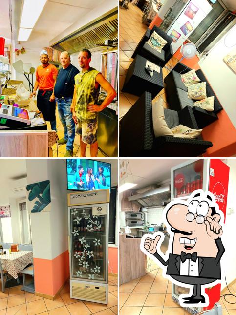 Gli interni di Ali Pizza Kebab