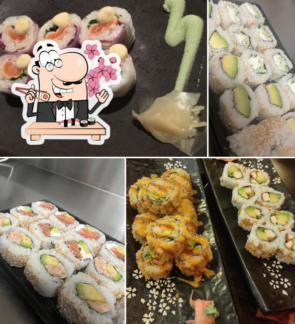Essayez différentes options de sushi