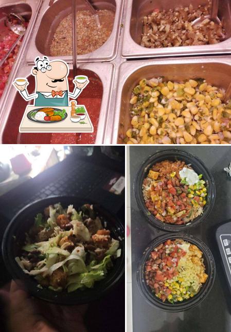 Food at California Burrito Mexican Kitchen @ IBC Knowledge Park