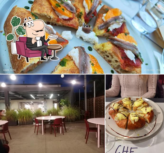 La immagine di interni e cibo da Che Ben