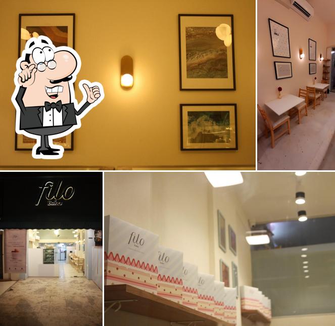 The interior of Filo Cakes