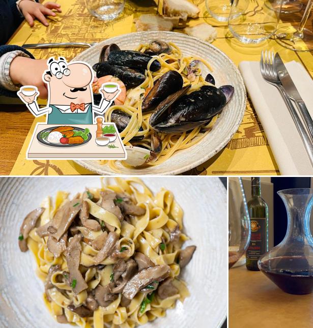 Mousse al cioccolato al Osteria Il Corbolino