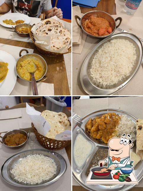 Pollo al curry al Indian Fast Food
