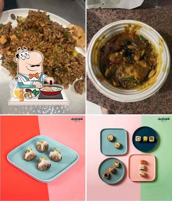 Fried rice at Jujube Asian Cookhouse