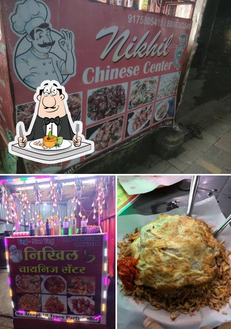 Take a look at the picture displaying food and beverage at Nikhil Chinese Center