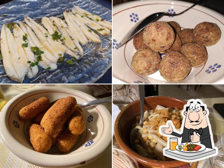 Cibo al Osteria da Roberto