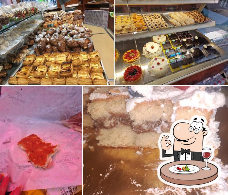 Cibo al Panificio Pasticceria Torinese di Calderaro