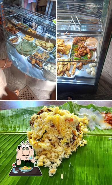Food at Ponniam Cafe