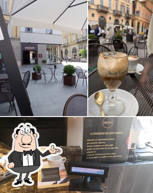 Gli interni di Unocaffè