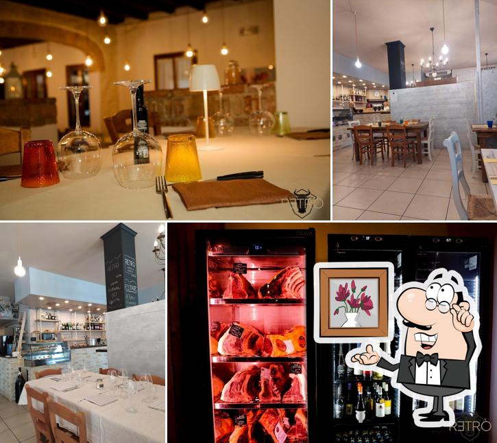 Gli interni di Retrò Osteria Veneta