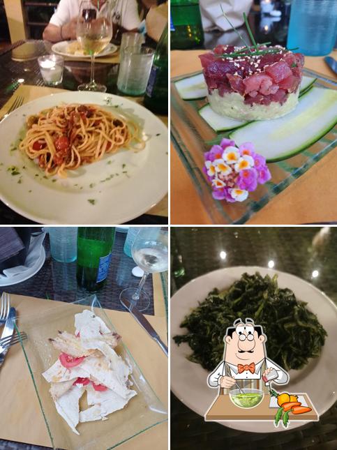 Insalata di alghe al Ristorante La Colomba