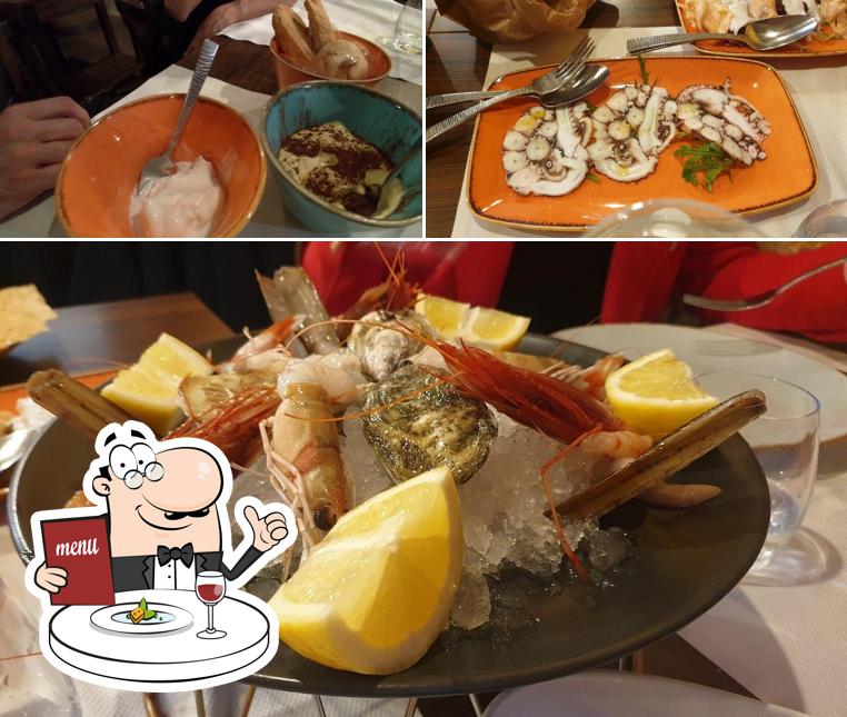 Platti al Ristorante Grazia Deledda
