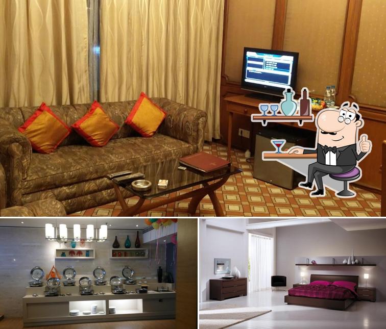 The interior of Dolphin Hotel