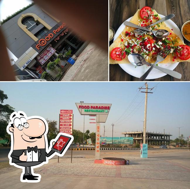 Enjoy the view outside Food Paradise Restaurant