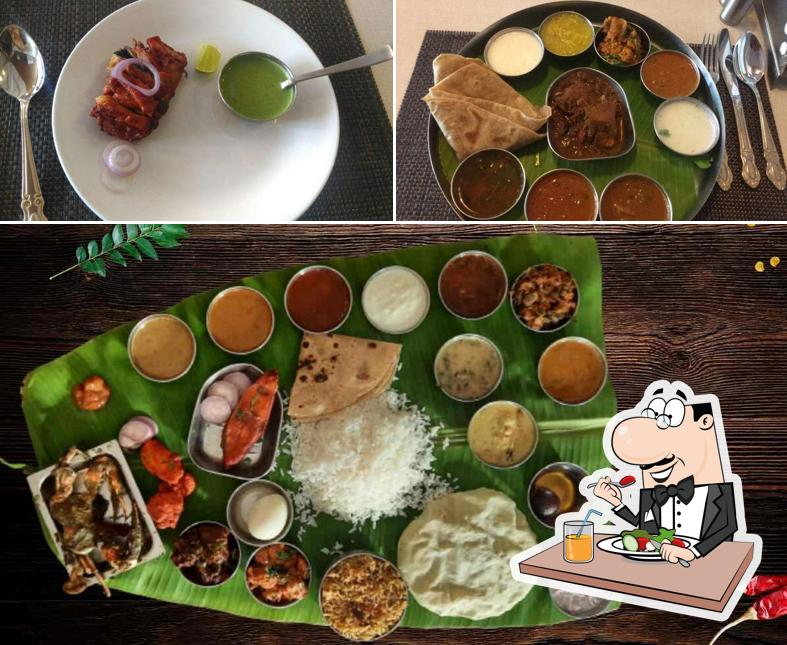 Food at Hotel Kandhasamy