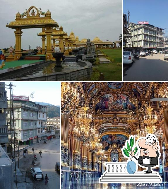 You can get some fresh air at the outside area of Hotel Nemko