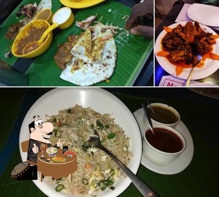 Food at Maya Bazaar Restaurant