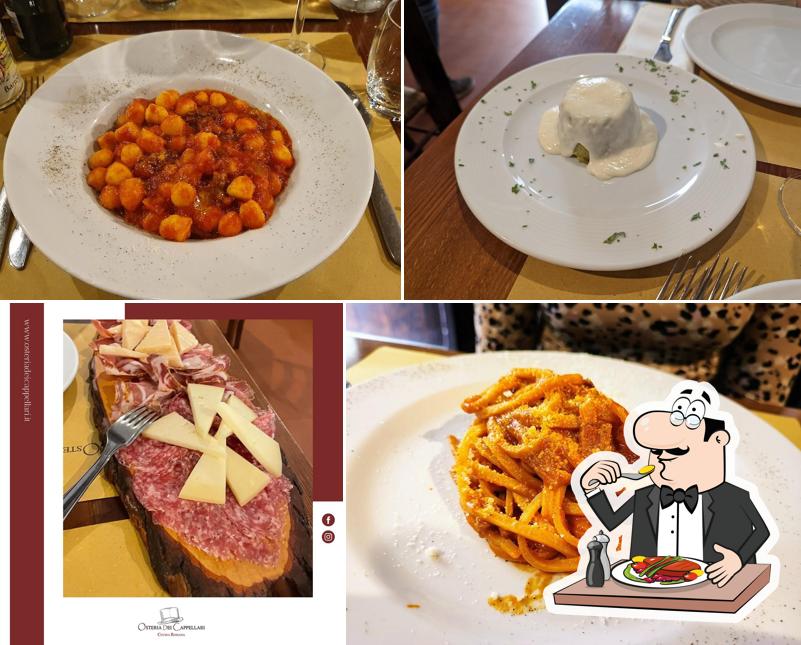 Cibo al Osteria Dei Cappellari