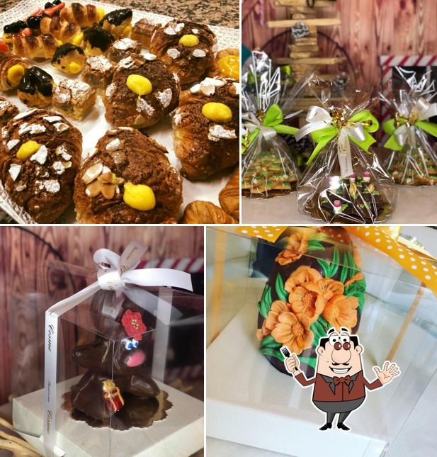 Platti al Bar Pasticceria Cosmo