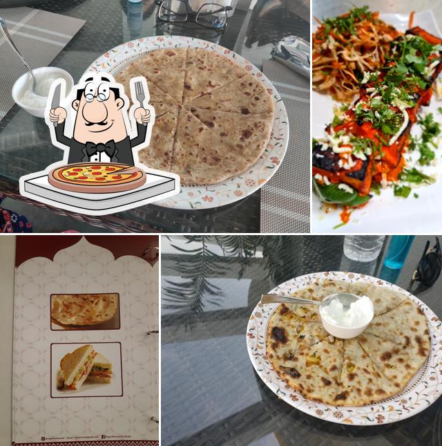 Order pizza at Rajput Restaurant