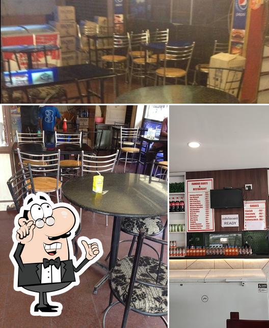 The interior of Famous bakers
