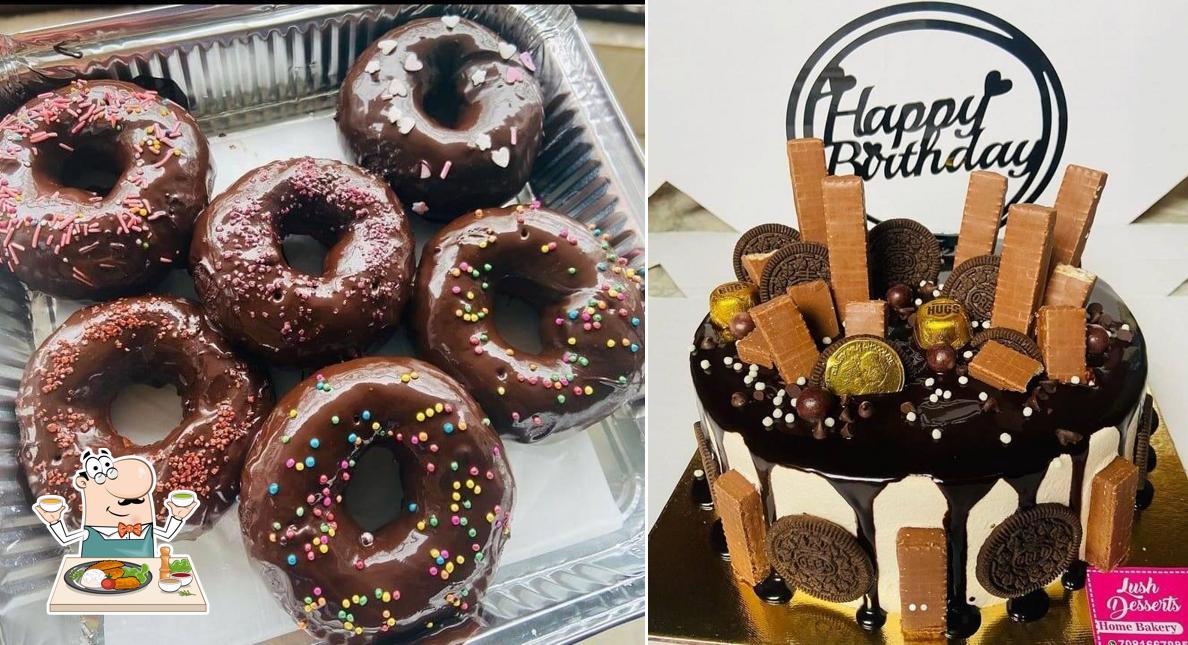 Food at Lush Desserts