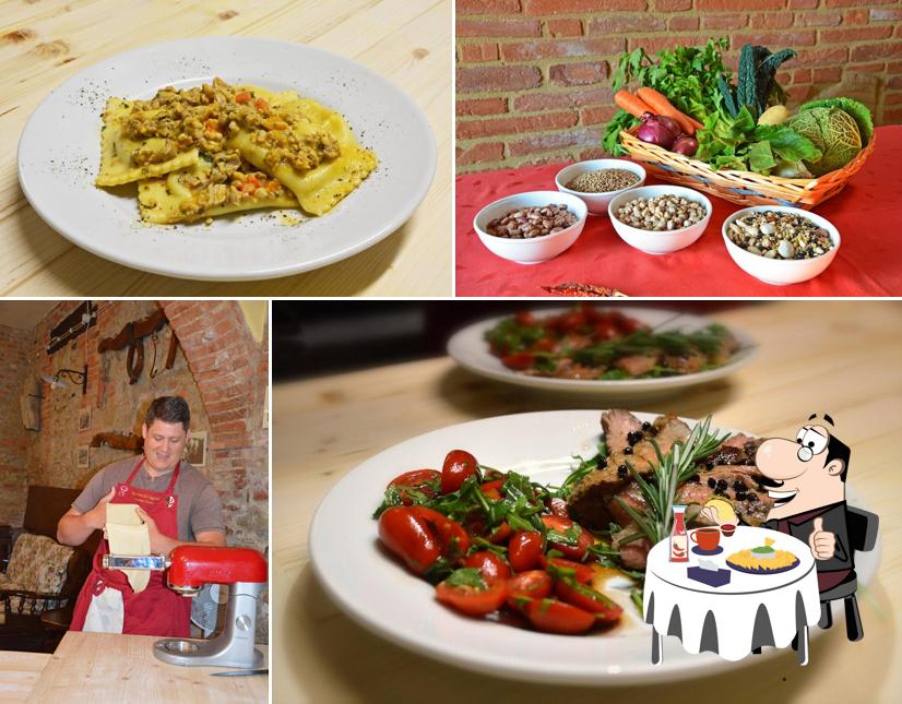 Piatto di formaggi al Tuscan Cooking Classes by le Caggiole