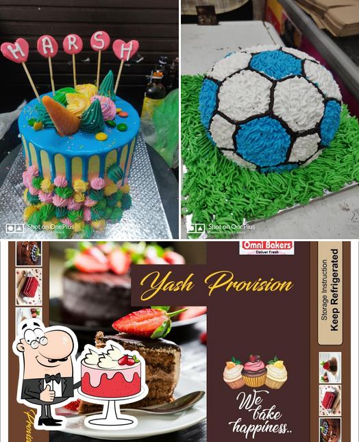 Look at the photo of Yash provision and bakery hut