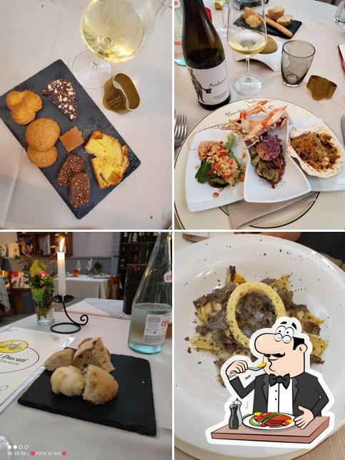 Platti al Ristorante Cavalieri Ducati